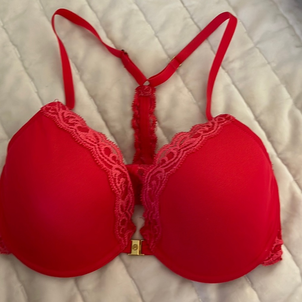 Natori Racerback Bra 32D red